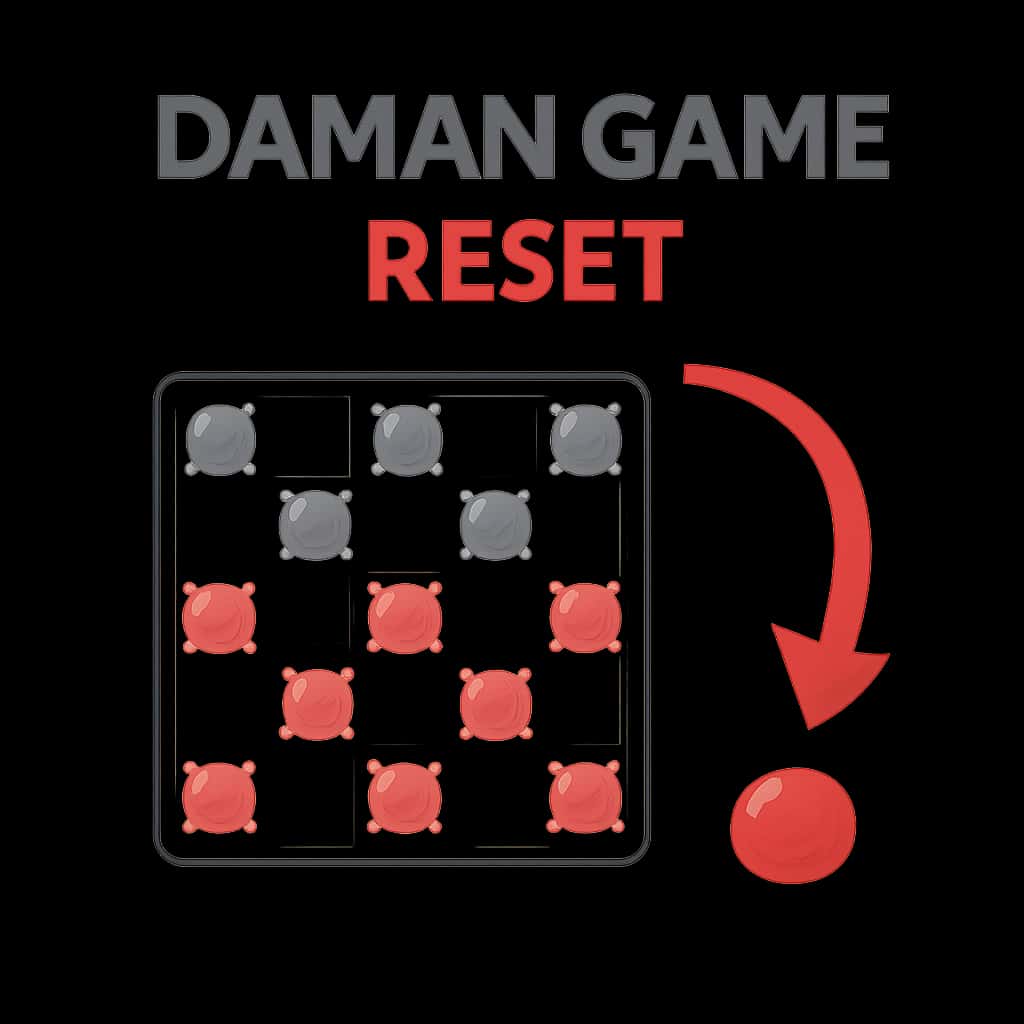 Diagram illustrating the Daman Game Reset process.