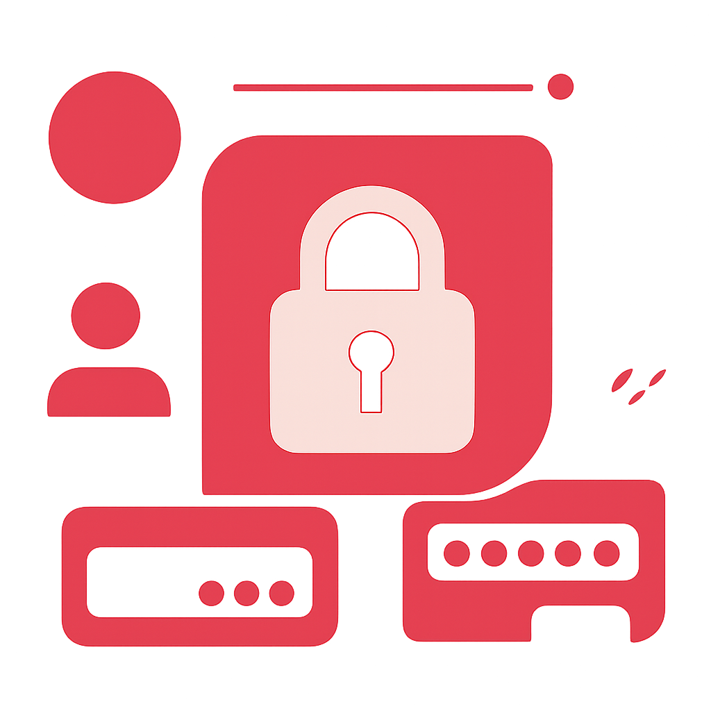 An educational illustration about secure login practices for Daman Game.