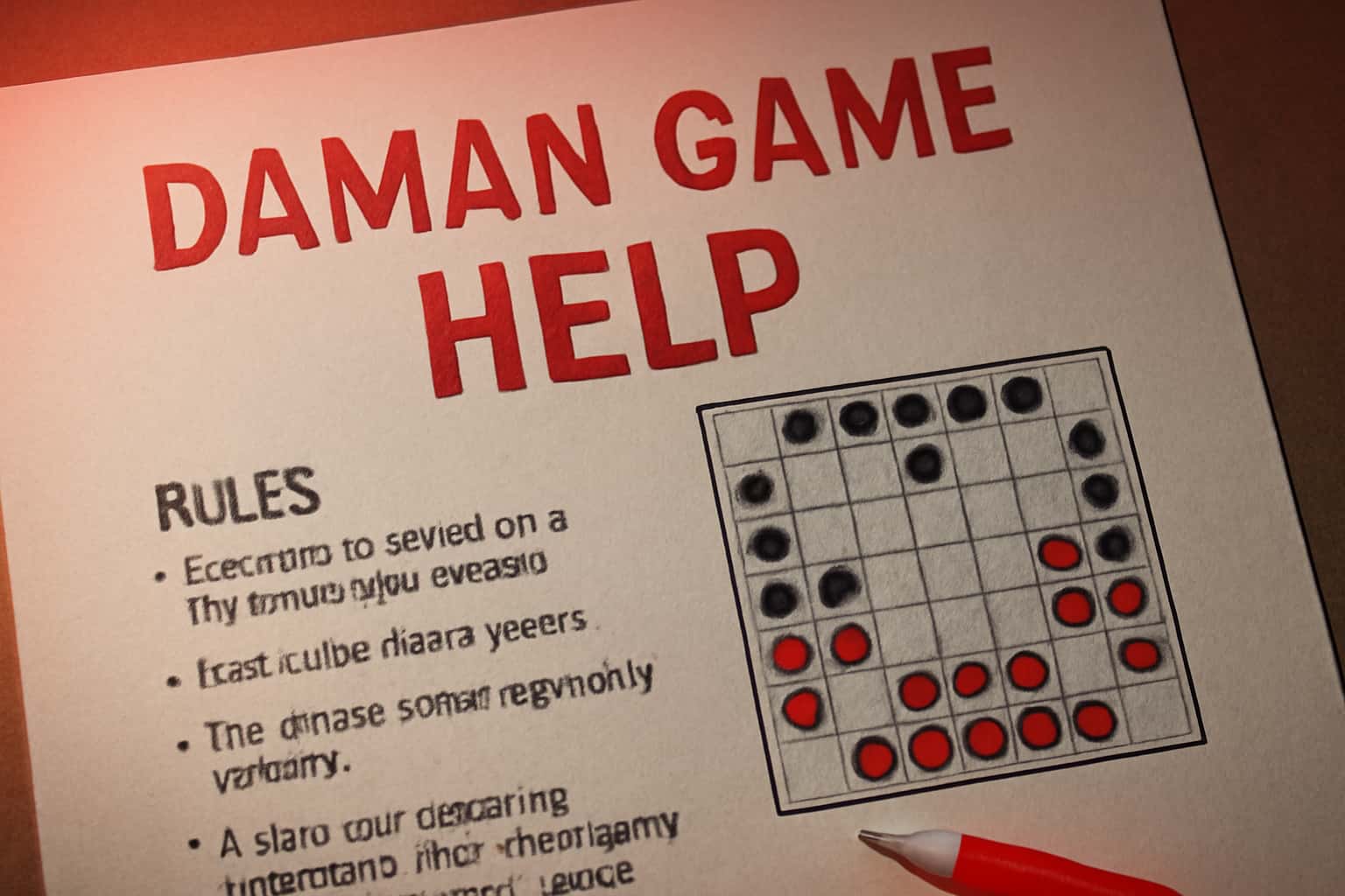 Visual representation of Daman Game Help resources in a high-tech design.