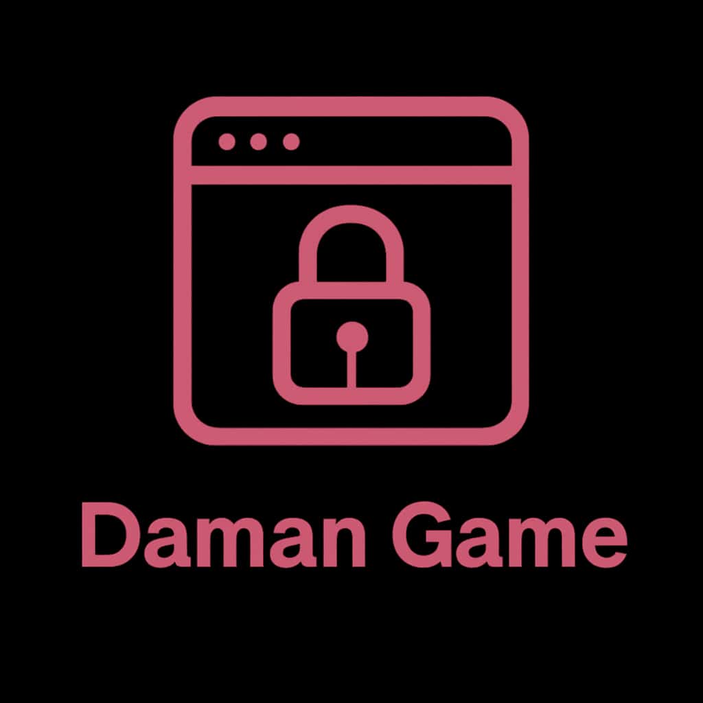 Icon representing Daman Game's secure login features.