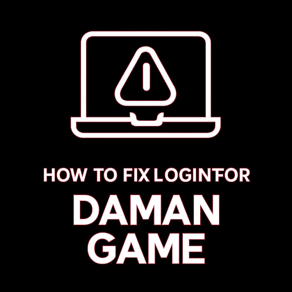 Icon design for Daman Game login assistance.