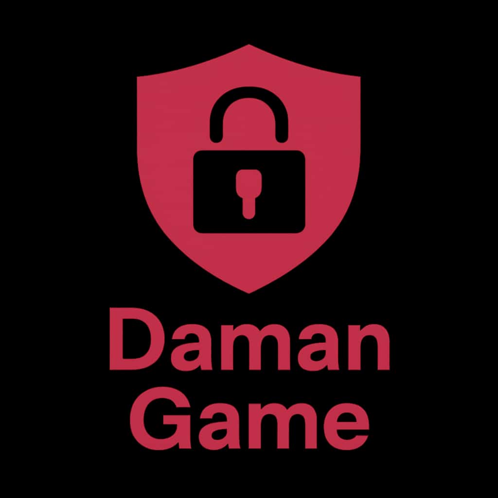 An icon representing secure account management for Daman Game.
