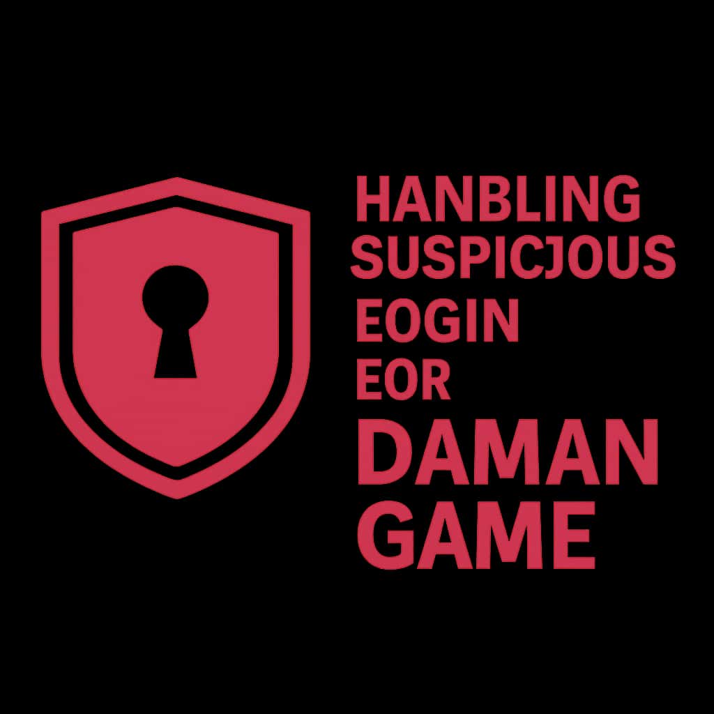 Icon illustrating secure login for Daman Game.